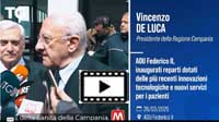 Intervista a Vincenzo De Luca - Presidente della Regione Campania.