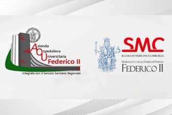 loghi Unina e AOU Federico II